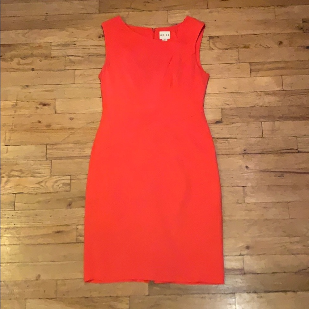 Reiss Fitted Midi Dress